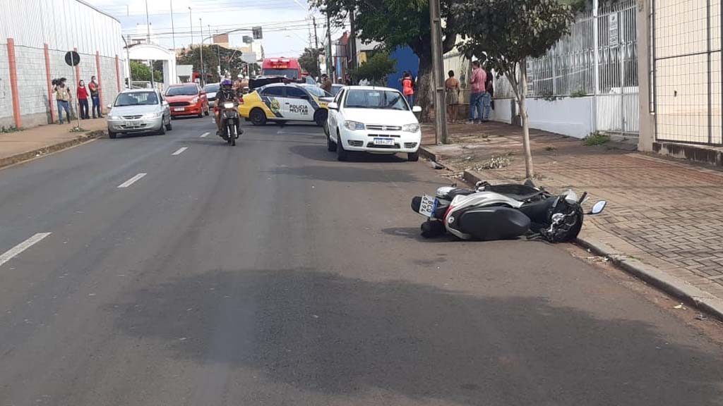 Motociclista Sofre Traumatismo Craniano Em Grave Acidente Em Londrina